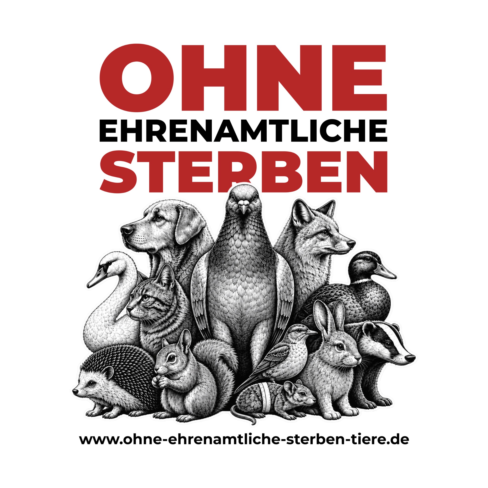 Ohne Ehrenamtliche sterben Tiere